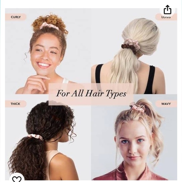 NWT Kitsch 5 piece satin scrunchie box - Picture 4 of 6